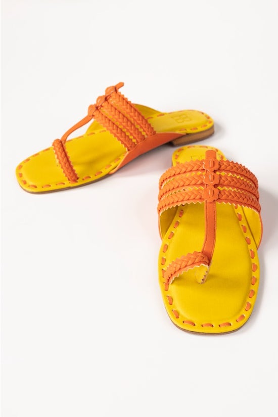 Yellow Kolhapuri IWE-KLP24-018