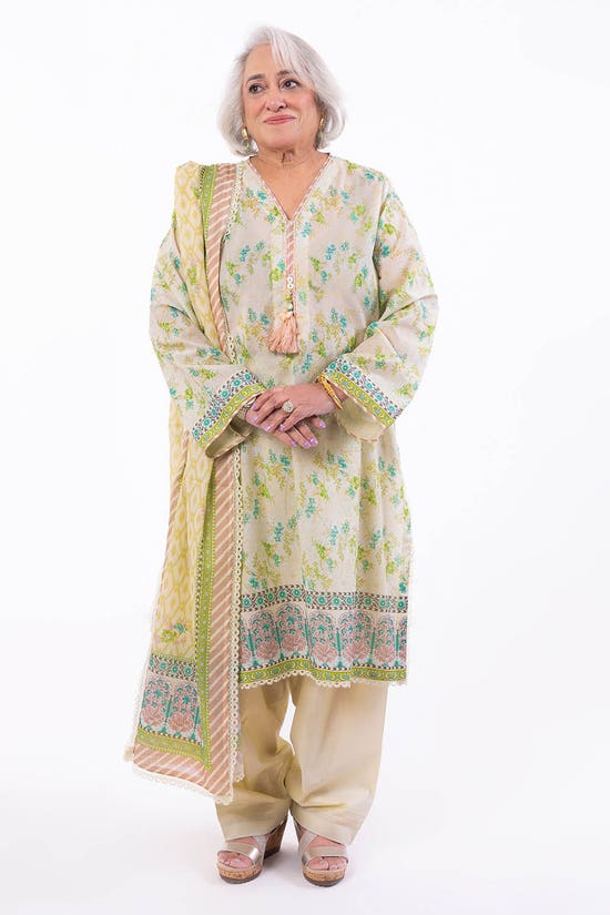 3 Piece Unstitched Printed Lawn Suit CL-52126 B