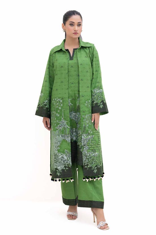 2 Piece Unstitched Khaddar Jacquard Suit JT-42020