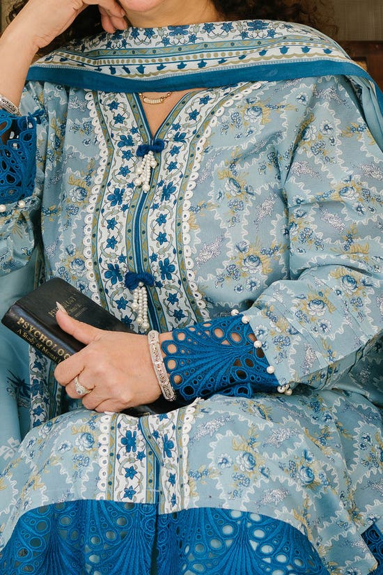 3 Piece Unstitched Printed Lawn Suit CL-52380 A