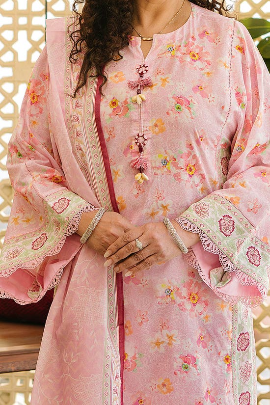 3 Piece Unstitched Printed Lawn Suit CL-52128 A