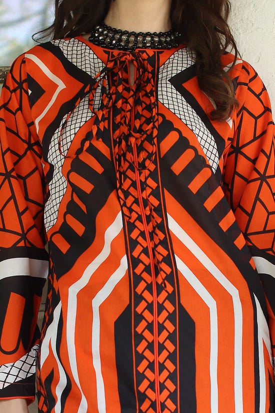 3 Piece Unstitched Printed Lawn Suit with Printed Lawn Dupatta CL-52430